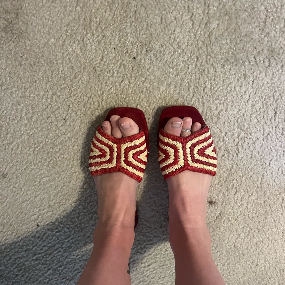 Jeffrey Cambell sandals size 8